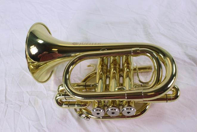 Jupiter Model JPT-516L Pocket Trumpet in Lacquer BRAND NEW