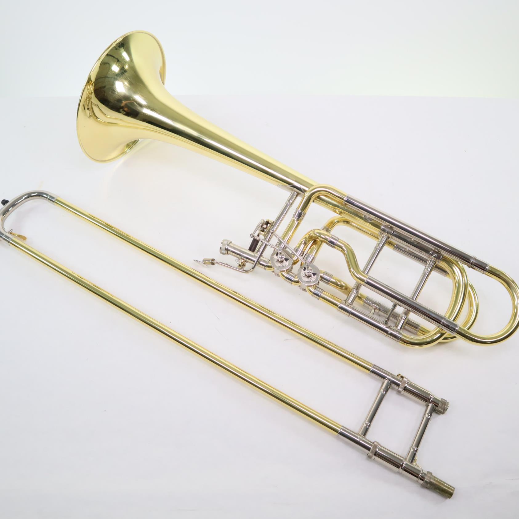 Jupiter XO Model 1240L Professional Dual Valve Bass Trombone SN WB08868