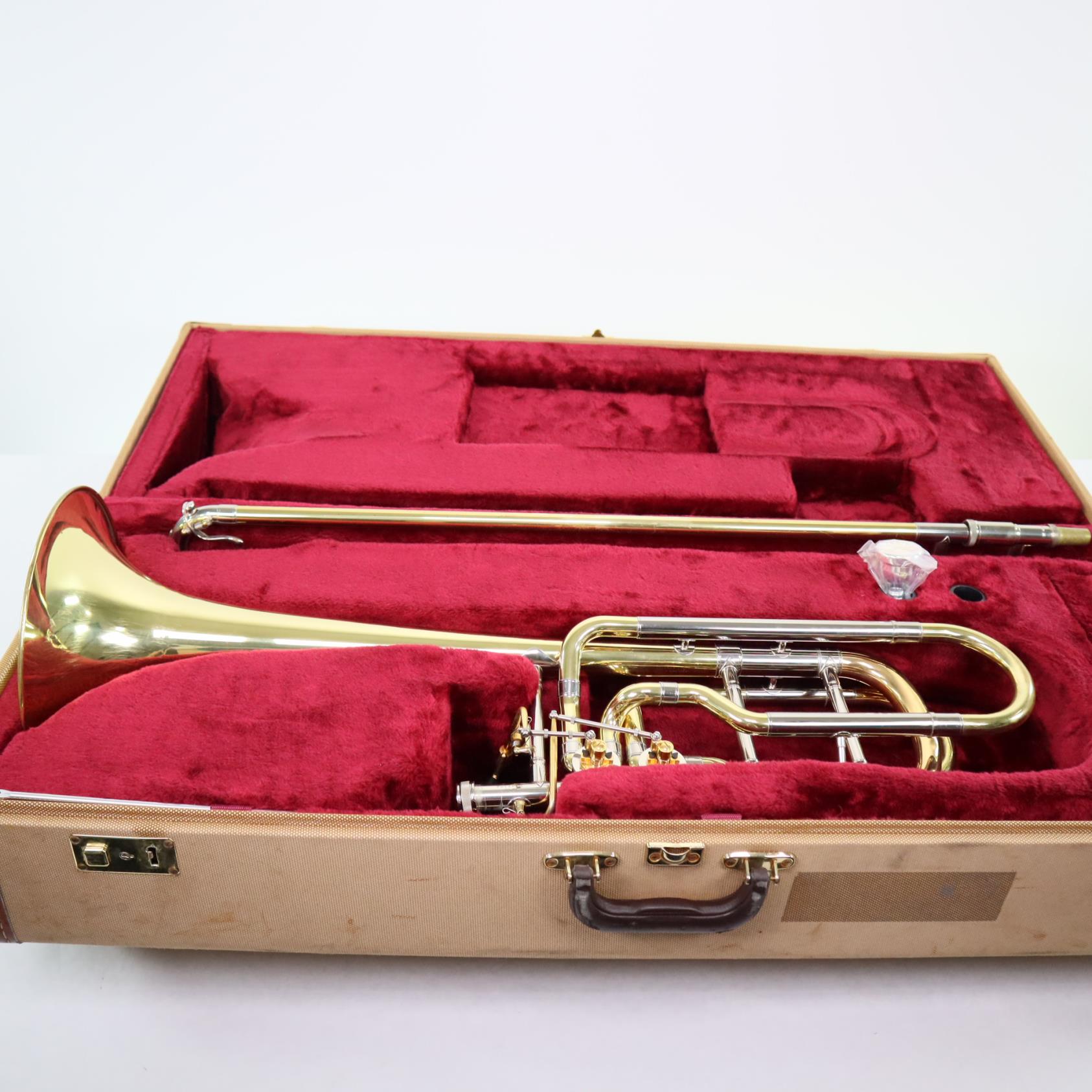Jupiter XO Model 1240L Professional Dual Valve Bass Trombone SN WB12104