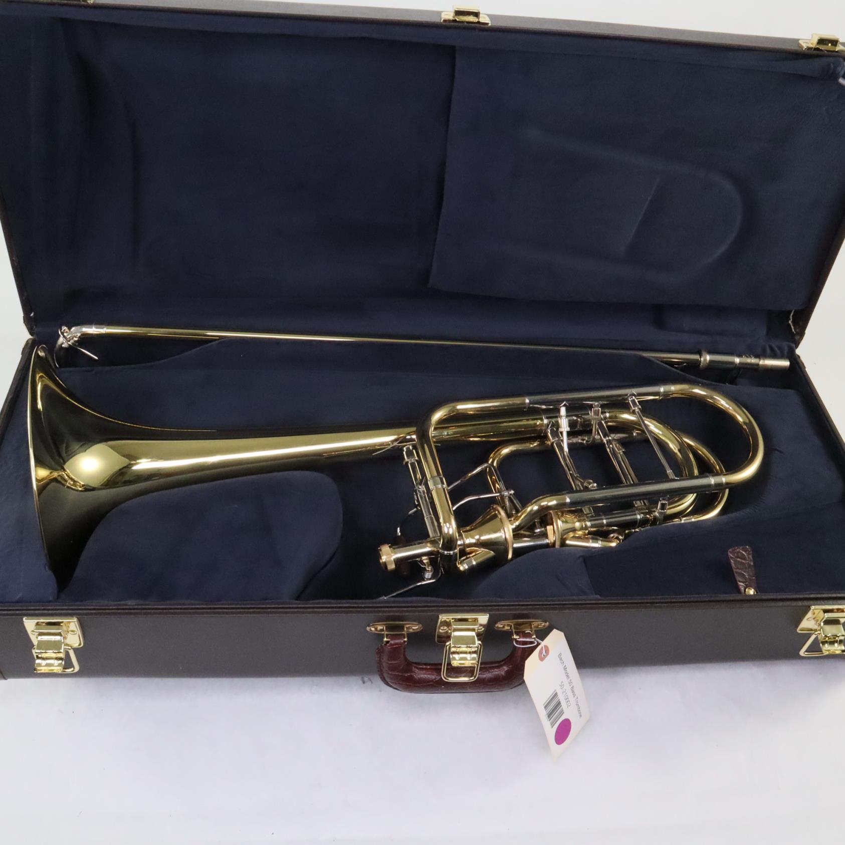 Bach 50AF3 Stradivarius Bass Trombone Dual Axial Flow Valves SN 210002
