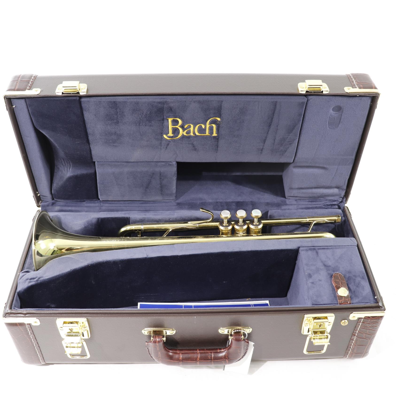 Bach Model LT18077 'New York' Stradivarius Bb Trumpet SN 760166 OPEN BOX eBay